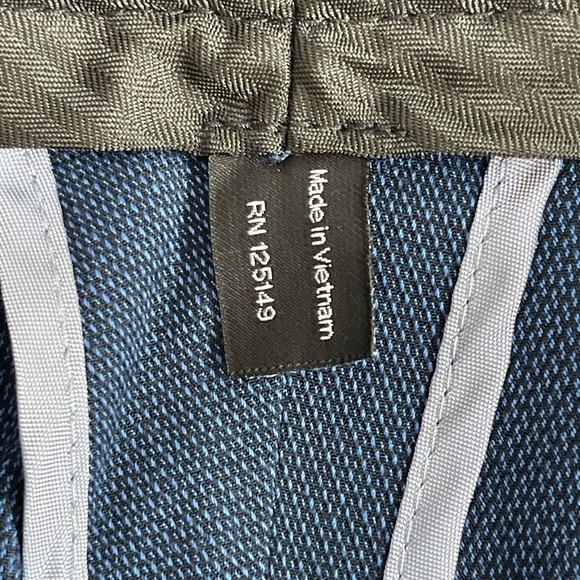 NWT Men’s Dress Pants TOPMAN Dark Blue Skinny Tailored Trim Fit Flat Front Pants - Picture 7 of 8